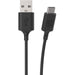 Scosche - Charge & Sync USB-C to USB-A 2.0 3ft Cable Black StrikeLinE - Limolin 