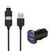 Scosche - Charge & Sync USB-C to USB-C Cable 3.1 3ft 10Gbps StrikeLinE Black - Limolin 