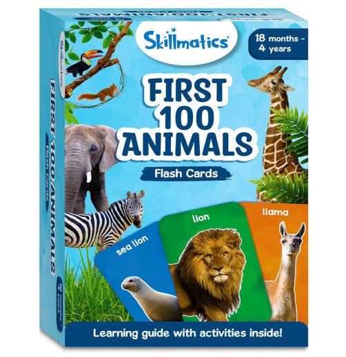 Skillmatics - First 100 Animals Flash Cards
