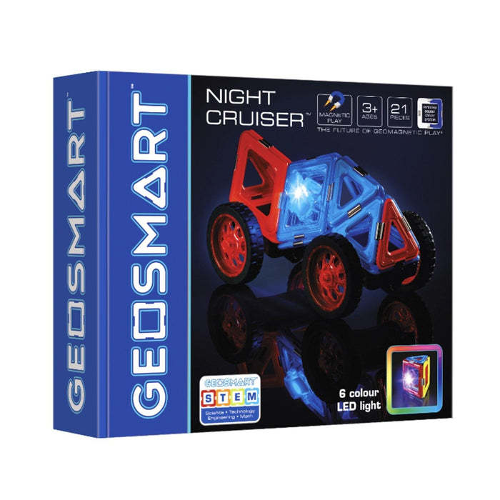 Smart Games - Geosmart - Night Cruiser - 21-Piece (Mult) - Limolin 