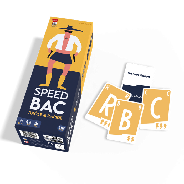 PIXIES GAMES - SPEED BAC - JAUNE