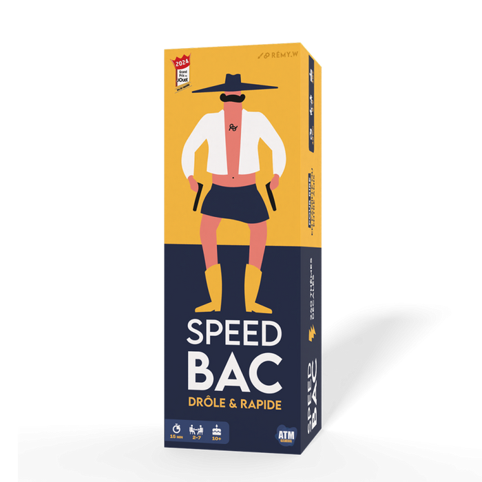 PIXIES GAMES - SPEED BAC - JAUNE