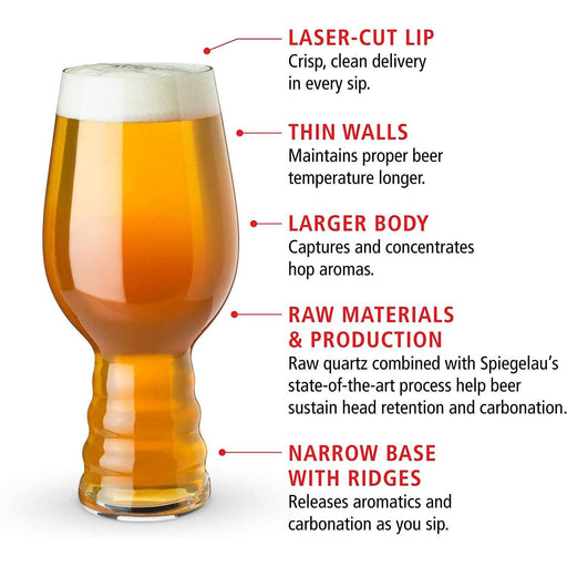 Spiegelau - Beer - Ipa Glass (Set of 4) - Limolin 