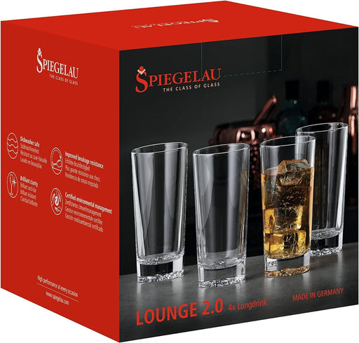 Spiegelau - Lounge 2.0 Longdrink Set of 4