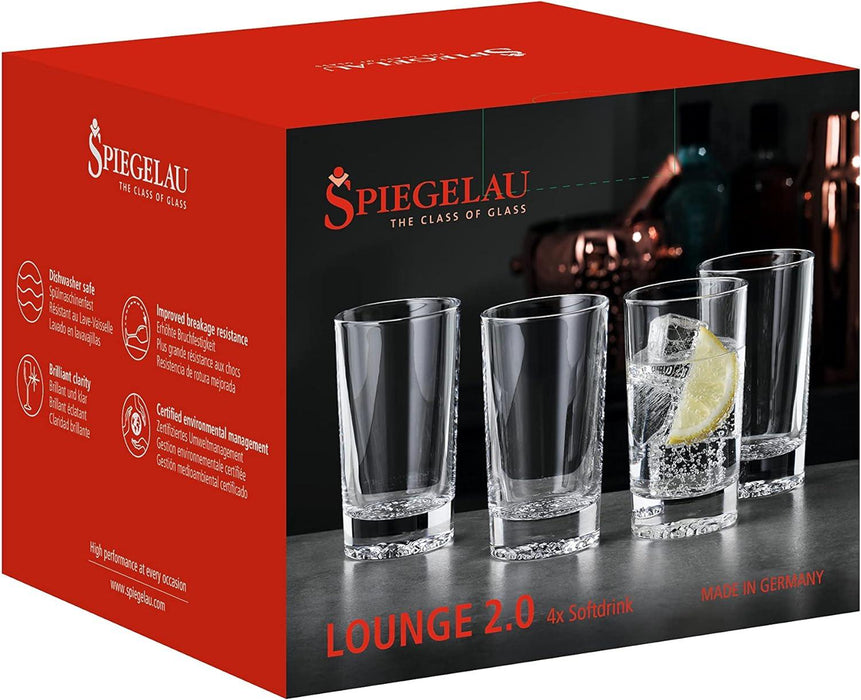 Spiegelau - Lounge 2.0 Softdrink Set of 4