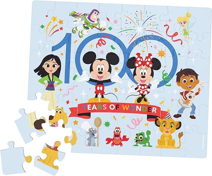 Spin Master - Puzzle - Disney 100Th Anniversary - Tin With Handle