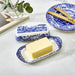 Spode - Blue Italian Butter Dish - Limolin 