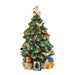 SPODE - Christmas Tree Cookie Jar 12.25"
