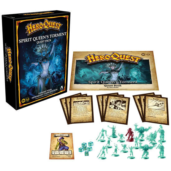 Hasbro - Heroquest Spirit Queens Torment Quest Pk