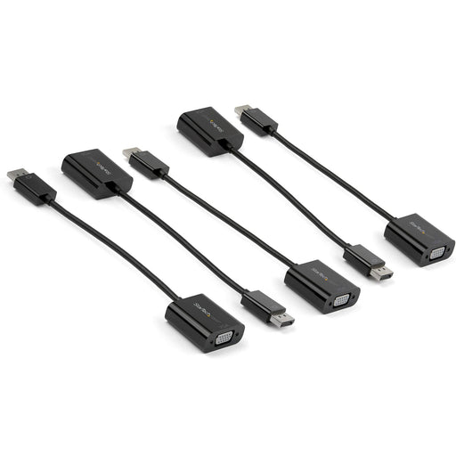 StarTech - Adapter DisplayPort Male to VGA Female 5 Pack - Black - Limolin 