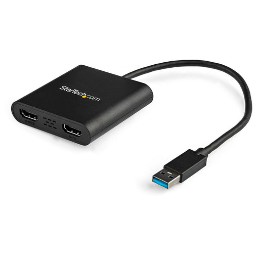 StarTech - Adapter USB-A 3.0 to Dual HDMI PC - Black - Limolin 