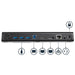 StarTech - Docking Station Dual Monitor USB-A 3.0 HDMI & 4K DisplayPort - Gigabit - Fast Charge-Piece/Mac/Chrome - Black - Limolin 