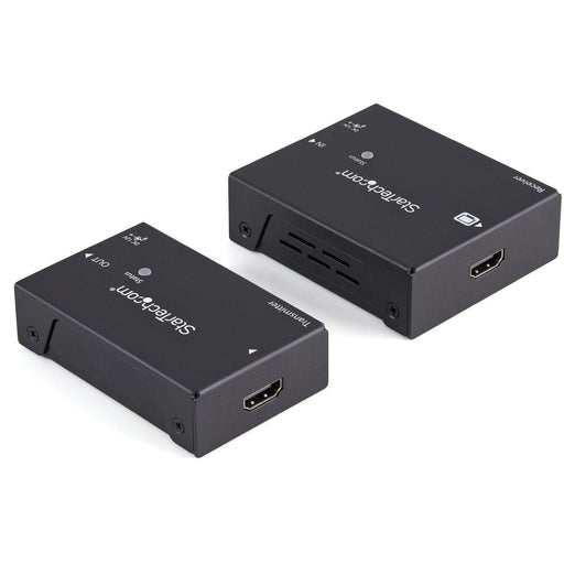 StarTech - HDMI over CAT5e HDBaseT Extender - 4K up to 330ft - Black (ST121HDBTPW) - Limolin 