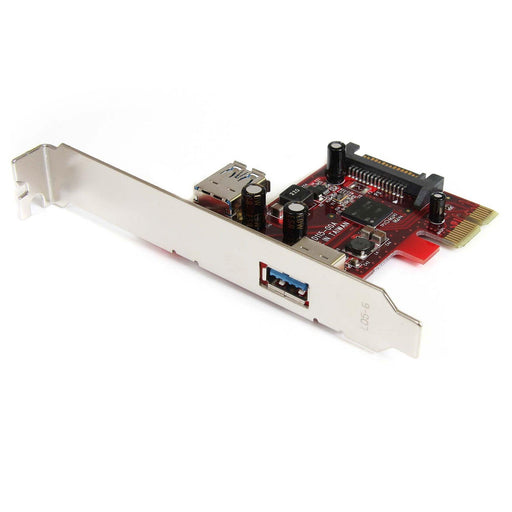 StarTech - PCI Express SuperSpeed USB 3.0 Card 2 Port with UASP Support - 1internal 1 External - Limolin 