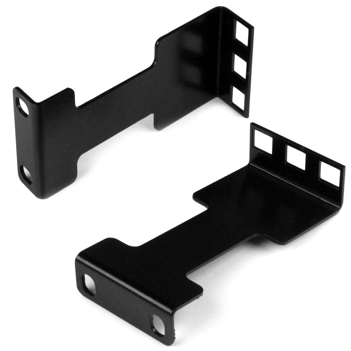 StarTech - Server Rail Depth Adapter Kit 1U For Server Racks - Black - Limolin 