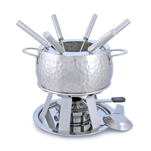 Swissmar - Fondue - 11pc Bienne Meat Fondue Set - Stainless Steel - Limolin 