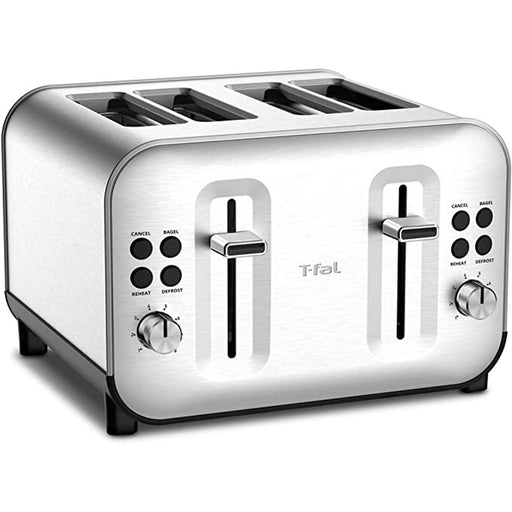 T-Fal - Stainless Steel 4 Slice Toaster - Limolin 