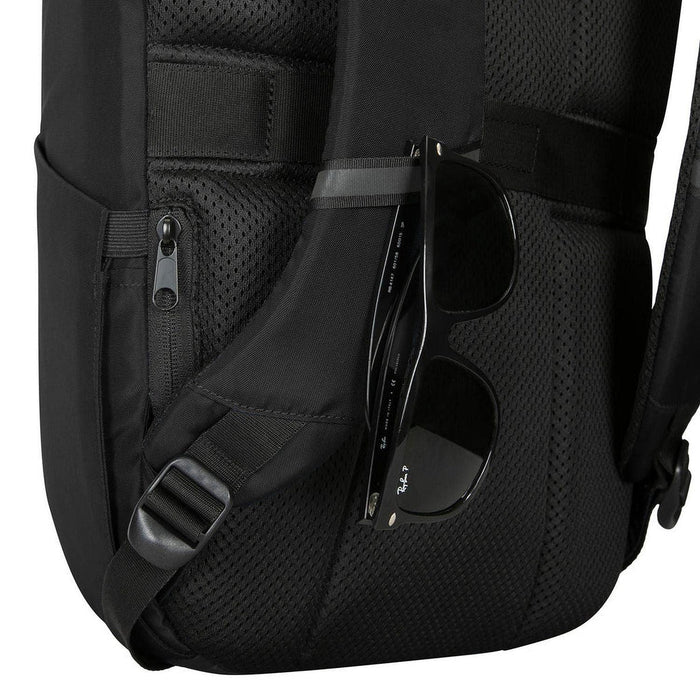 Targus - Backpack 15 - 16in Transpire Advanced with Luggage Pass Through Builtin Rain Cover - Black - Limolin 