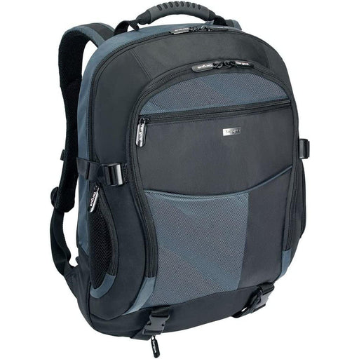 Hyper - Targus Backpack 17 - 18in XL Atmosphere Water Repellant Rain Coat with Waist Strap & Phone Pocket - Blue & Black - Limolin 