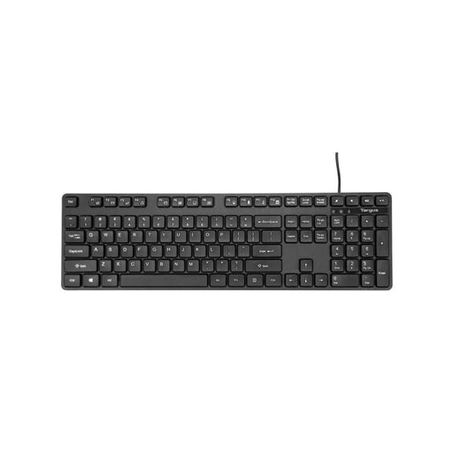 Targus - Keyboard Wired Full Size 108 Keys PC/Mac - Black (AKB30US) - Limolin 