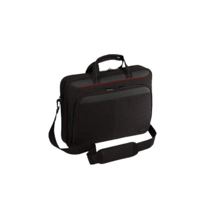 Targus - Laptop Bag 13 - 14in Classic Topload with Shoulder Strap - Black (TCT034CA) - Limolin 