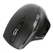 Targus - Mouse Bluetooth 7 Button Ergonomic Antimicrobial 2 AA Batteriesincluded PC/Mac - Black (AMW584GL)