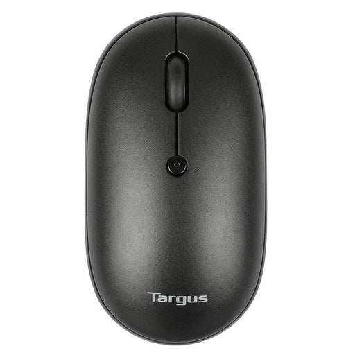 Targus - Mouse Bluetooth Compact Antimicrobial Ambidextrous Multi - Device up to 3 PC/Mac - Black - Limolin 