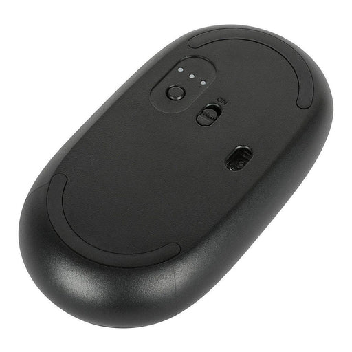 Targus - Mouse Bluetooth Compact Antimicrobial Ambidextrous Multi - Device up to 3 PC/Mac - Black - Limolin 