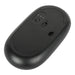 Targus - Mouse Bluetooth Compact Antimicrobial Ambidextrous Multi - Device up to 3 PC/Mac - Black - Limolin 