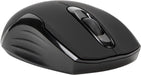 Targus - Mouse Wireless Optical Ergonomic Ambidextrous 1600dpi PC/Mac - Matte Black