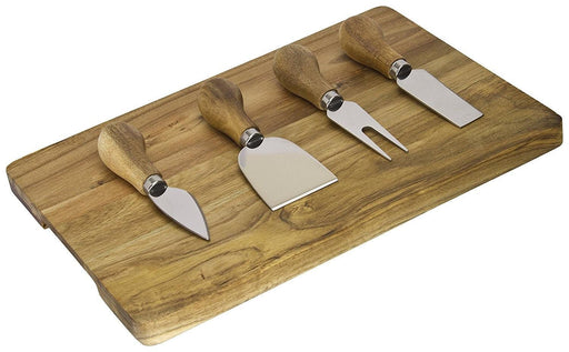 Taylors Eye Witness - 4 PC CHEESE KNIFE SETWITH ACACIA BOARD - Limolin 