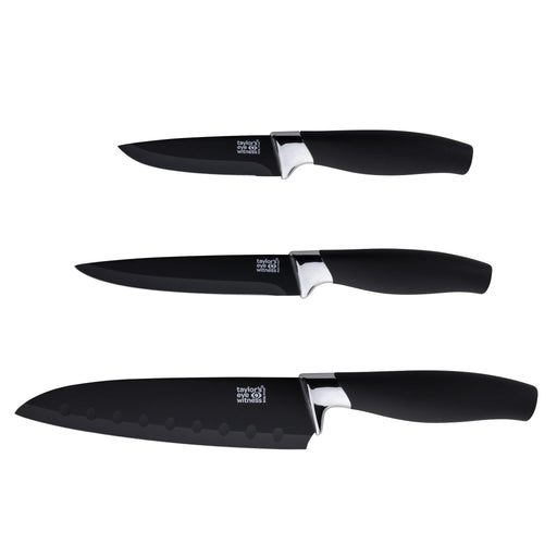 Taylors Eye Witness - BROOKLYN CHROME 3 PC KNIFE SET - Limolin 