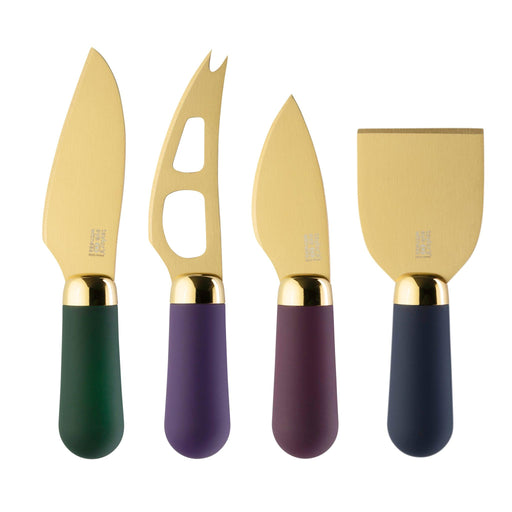 Taylors Eye Witness - Cheese Knife (Set of 4) Deco & Gold Brooklyn - Limolin 