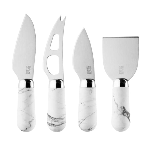 Taylors Eye Witness - Cheese Knife (Set of 4) Marble & Steel Brooklyn - Limolin 