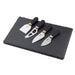 Taylors Eye Witness - Cheese KnifeS (Set of 4) with SLATE BOARD BRASS - Limolin 