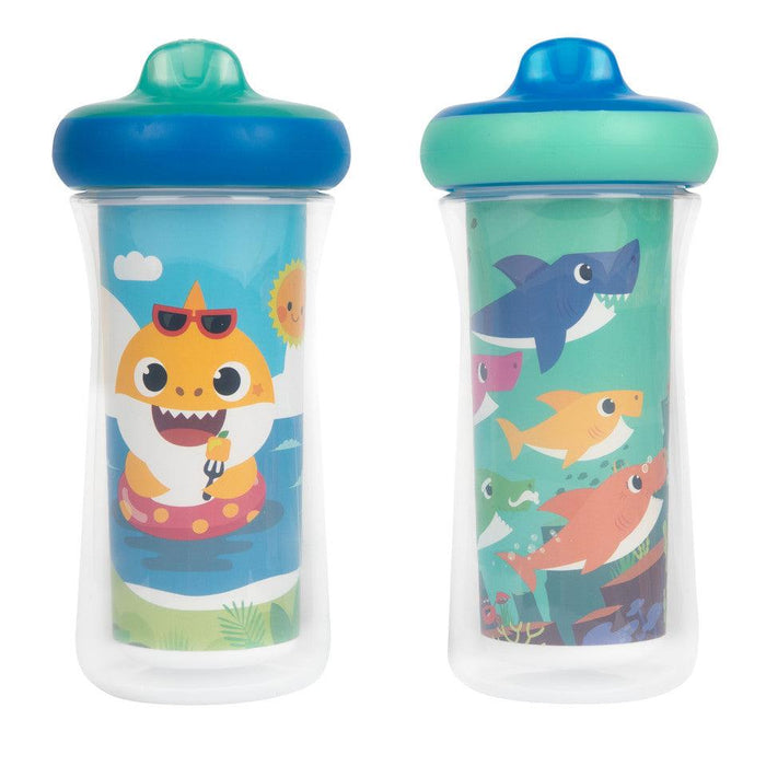 The First Years - Baby Shark - Insulated 9Oz Sippy Cup 2Pk