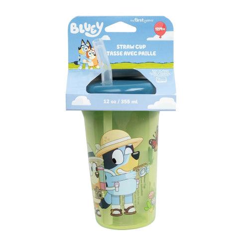 Tomy - Bluey - 12Oz Non Insulated Straw Cup 1Pk