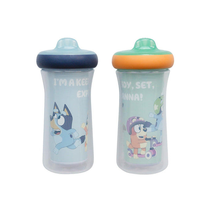 Tomy - Bluey - Insulated 9Oz Sippy Cup 2Pk