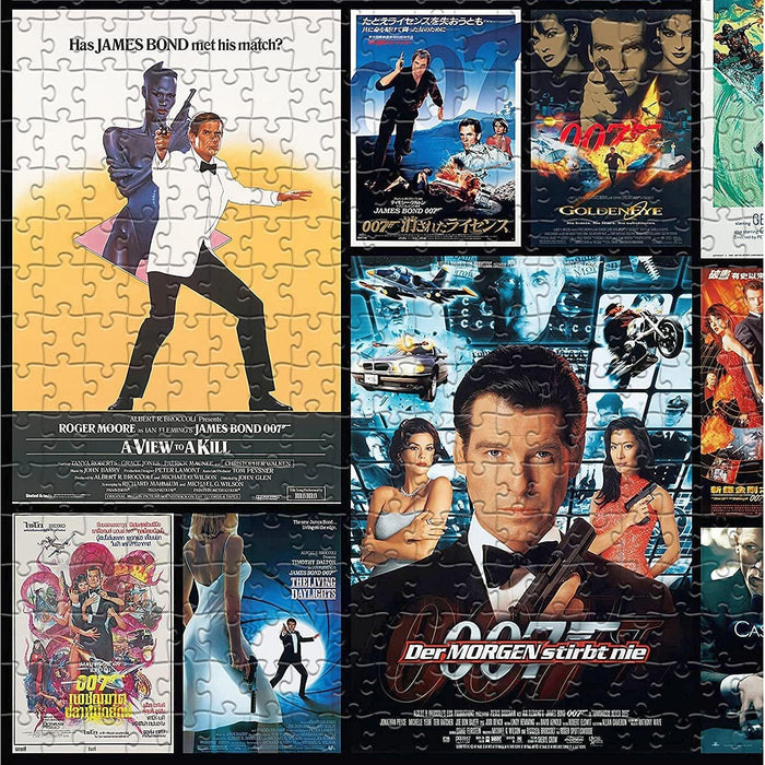 Top Trumps - All 25 James Bond Films (1000-Piece Puzzle) - Limolin 