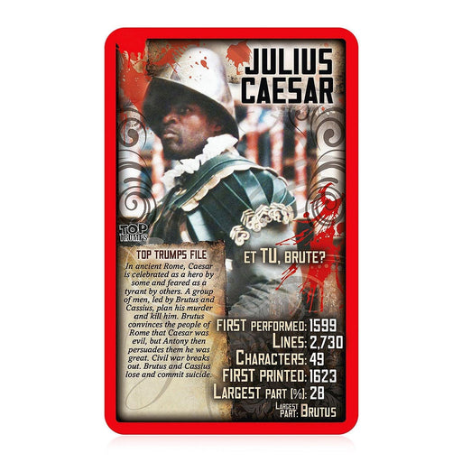 Top Trumps - Shakespeare's Plays - Limolin 