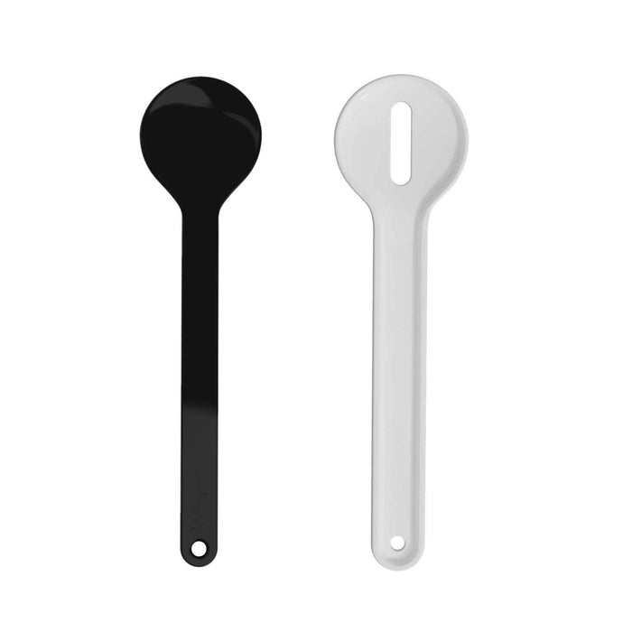 Trebonn - IN Nest & Serve Salad Servers 2/ST Black, White