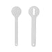 Trebonn - IN Nest & Serve Salad Servers 2/ST White