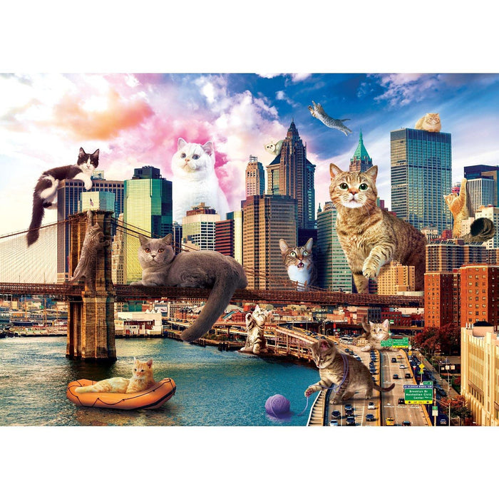 Trefl - Catsin New York (1000-Piece Puzzle) - Limolin 