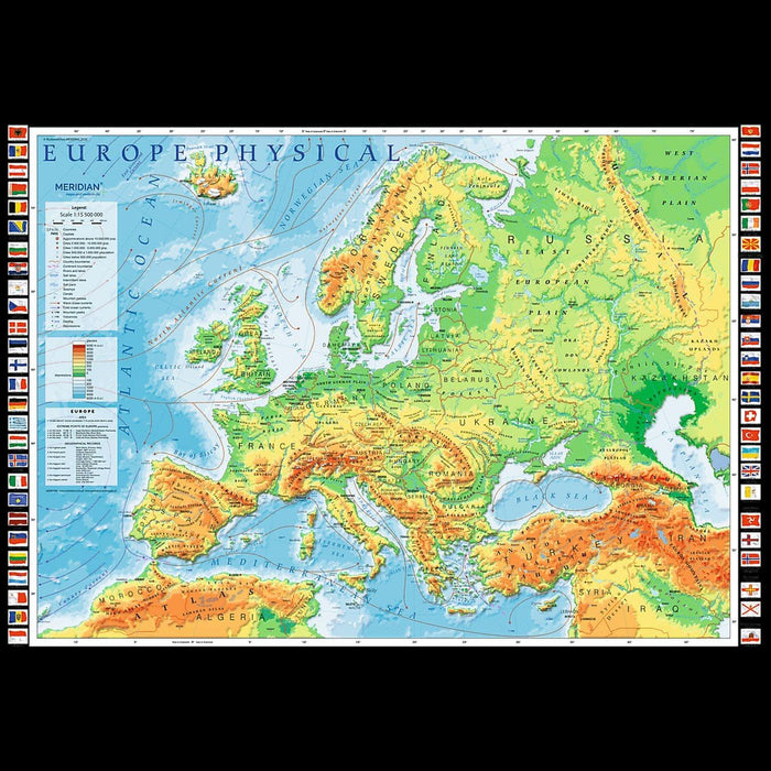 Trefl - European Map (1000-Piece Puzzle) - Limolin 