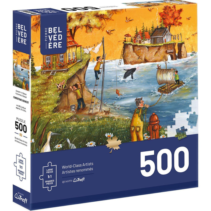 Trefl - Genest - Autumnin Gaspe (500-Piece Puzzle) - Limolin 