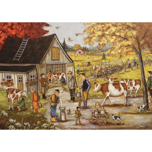 Trefl - Genest - Family Farm (500-Piece Puzzle) - Limolin 