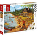 Trefl - Genest - Summer At The Log Cabin (1000-Piece Puzzle) - Limolin 