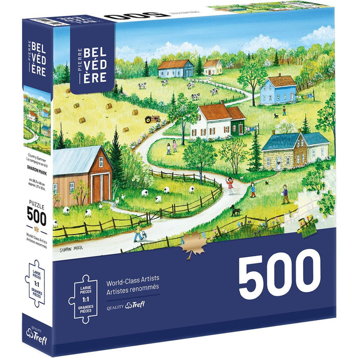 Trefl - Mark - Country Summer (500-Piece Puzzle) - Limolin 