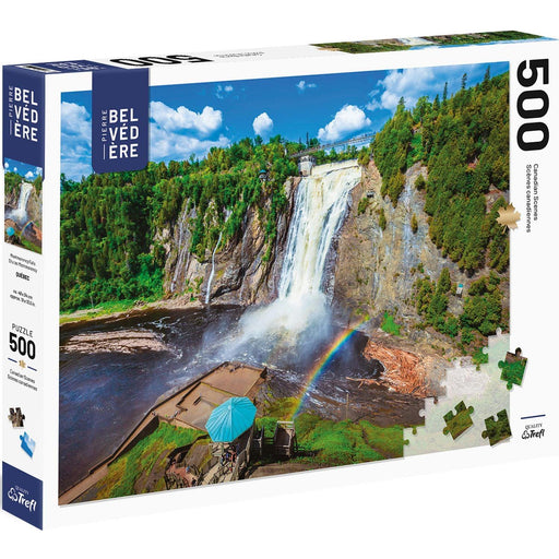 Trefl - Montmorency Falls Quebec (500-Piece Puzzle) - Limolin 