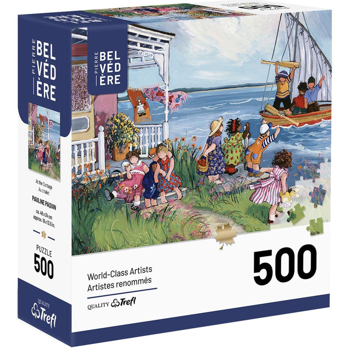 Trefl - P. Paquin At The Cottage (500-Piece Puzzle) - Limolin 